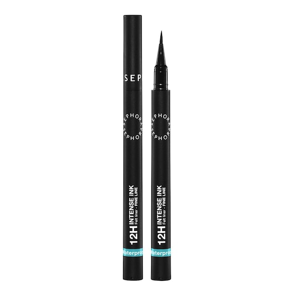 12H Intense Ink Felt Liner Fine Line - Ultrapräziser Filzstift-Eyeliner, SEPHORA COLLECTION