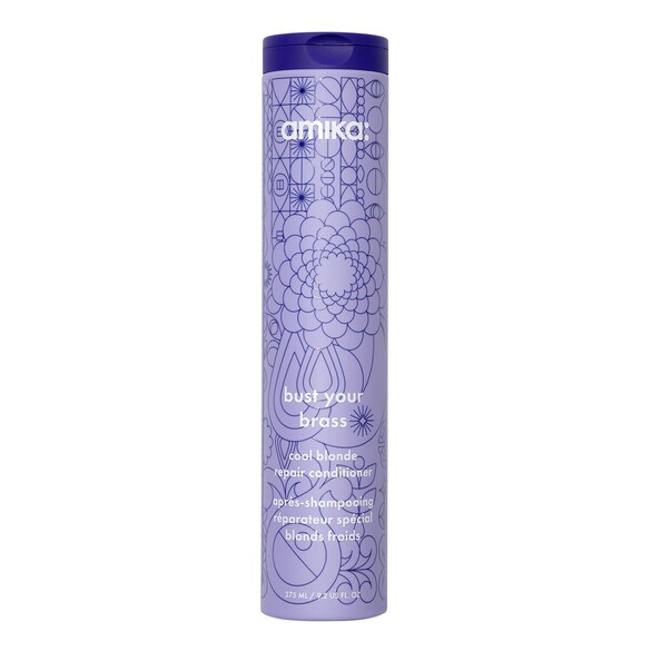 Bust Your Brass - Reparierender Conditioner gegen Gelbstich für helles Blond, AMIKA