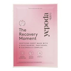 The Recovery Moment-Beruhigende Tuchmaske Niacinamid, Panthenol Calendula, YEPODA