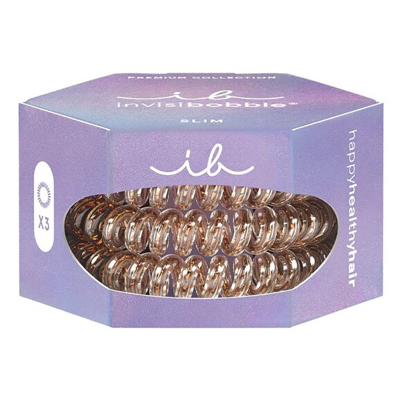 Slim Premium - Bronze me pretty, Haargummis, INVISIBOBBLE