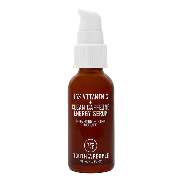 15% Vitamin C+ Clean - Energizing Serum mit Koffein , YOUTH TO THE PEOPLE