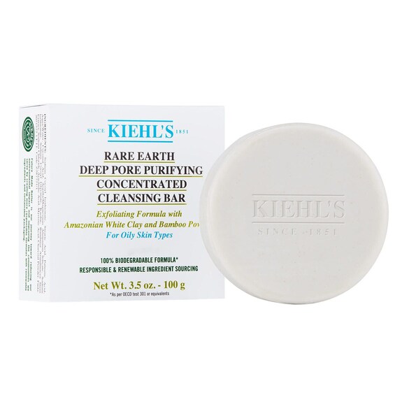 Kiehl'S Rare Earth Cleanse Bar - Gesichtsseife, KIEHL'S SINCE 1851