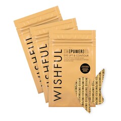Empowered Eye Lift & Contour Double Peptide - Gel-Augenmaske, WISHFUL