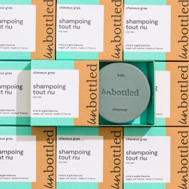 Festes Shampoo für fettiges Haar