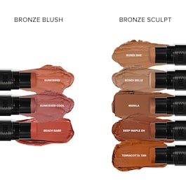 Nudies Matte Bronzer - Contouring-Stick mit Doppelspitze
