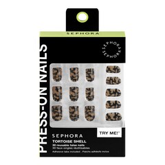 Wiederverwendbares Kunstnagel-Set, Klebepatches - Gel-Effekt, Profi-Ergebnisse, SEPHORA COLLECTION