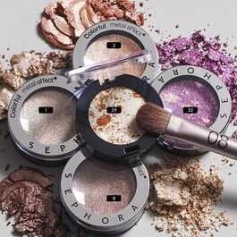 Colorful metal effect - Lidschatten mit Glitzereffekt 