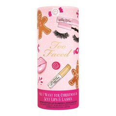 All I Want For Christmas Is Sexy Lips & Lashes - Make-up-Set, TOO FACED
