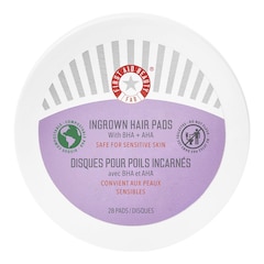 Ingrown Hair Pads - Kompostierbare Pads gegen eingewachsene Haare x60, FIRST AID BEAUTY