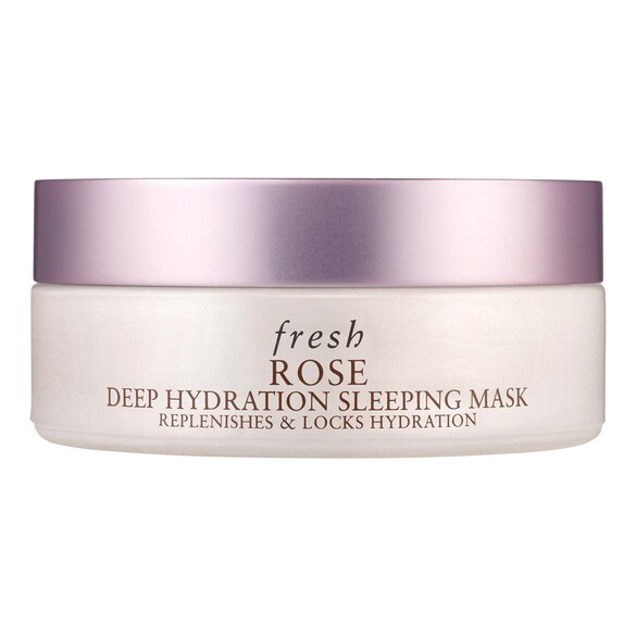 Rose Sleeping Mask - Feuchtigkeitsnachtmaske mit Rosen und Hyaluronsäure, FRESH