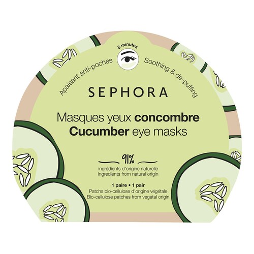 Sephora Collection - Augenmaske - Masq Yx-20 Concombre