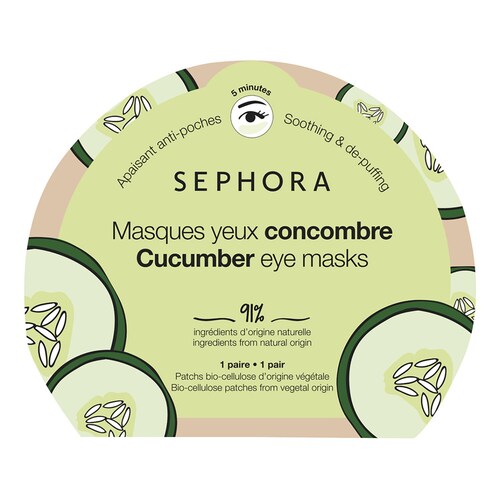 Sephora Collection - Augenmaske - Masq Yx-20 Concombre