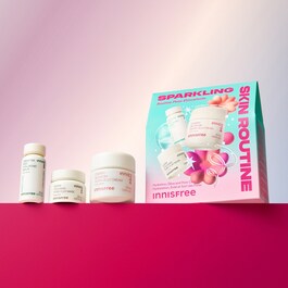 Sparkling Skin Routine Set - Für Feuchtigkeitsversorgung, Glow und Porenpflege