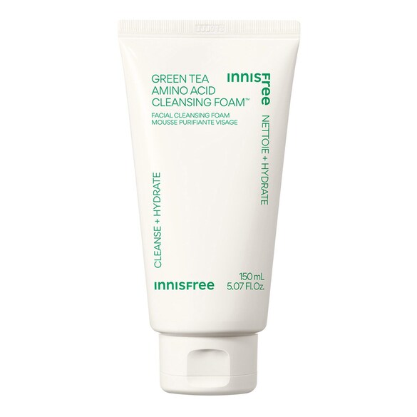 Gesichtsreinigungsschaum mit Grüntee und Aminosäuren Gesichtsreiniger, INNISFREE