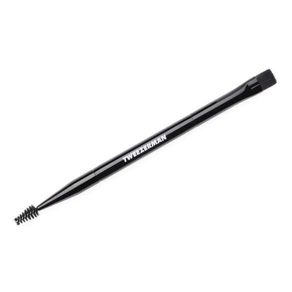 Flat Brow Brush & Spoolie - Flacher Augenbrauenpinsel & Bürstchen, TWEEZERMAN