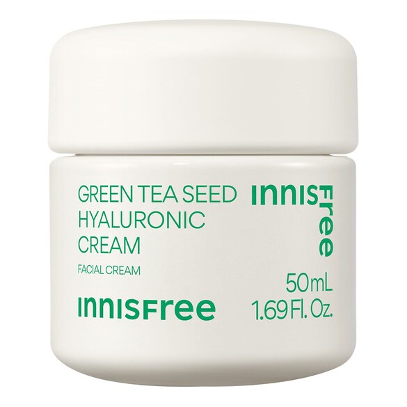Feuchtigkeitscreme mit Hyaluronsäure und Grüntee - Feuchtigkeitscreme, INNISFREE