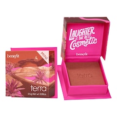 Terra Mini - Rouge in Terracotta mit Goldschimmer, BENEFIT COSMETICS