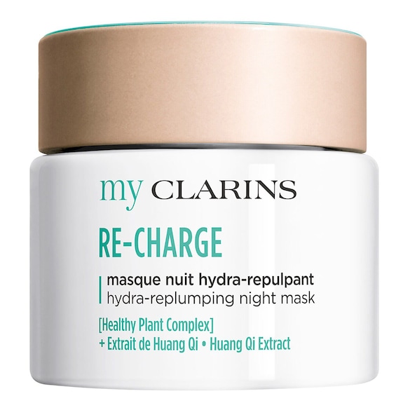 my CLARINS RE-CHARGE hydra-replumping night mask - all skin types, MY CLARINS