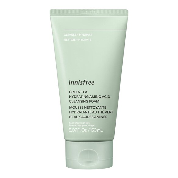 Green Tea Hydrating Amino Acid - Cleansing Foam, INNISFREE