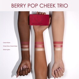 Berry Pop Cheek Trio - Blush- und Highlighter-Palette
