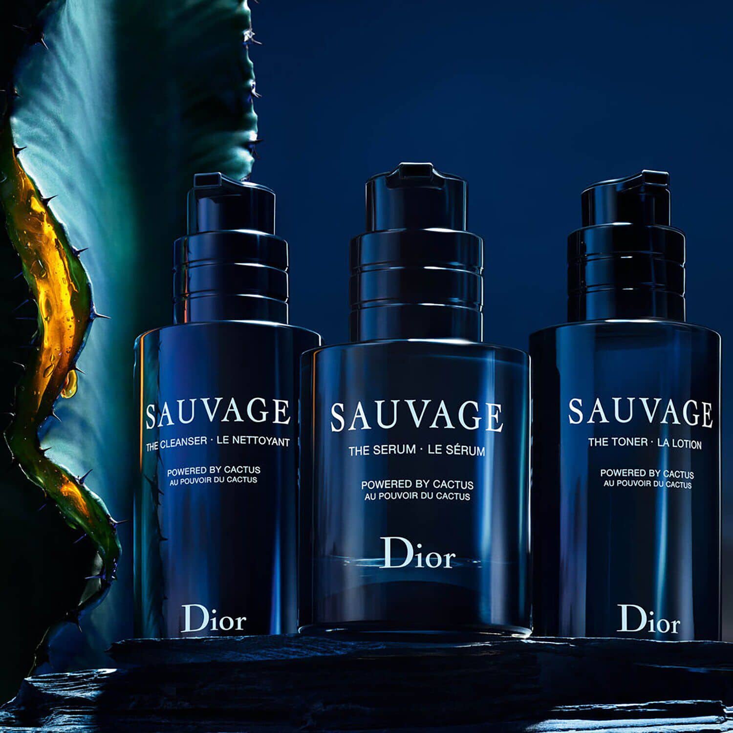 Sauvage Gesichtsserum mit der Kraft des Kaktus