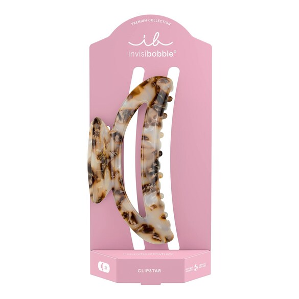 CLIPSTAR PREMIUM Marble On - Haarklammer, INVISIBOBBLE