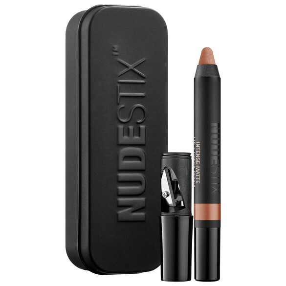Intense Matte Lip and Cheek Pencil, NUDESTIX