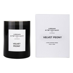 Luxury Boxed Glass Candle - Velvet Peony, URBAN APOTHECARY