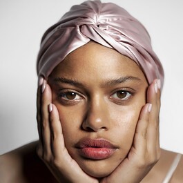 Turban aus Seide
