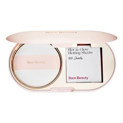 Blot and Glow Touch-Up - Set mit ölabsorbierendem Papier und Pads, RARE BEAUTY