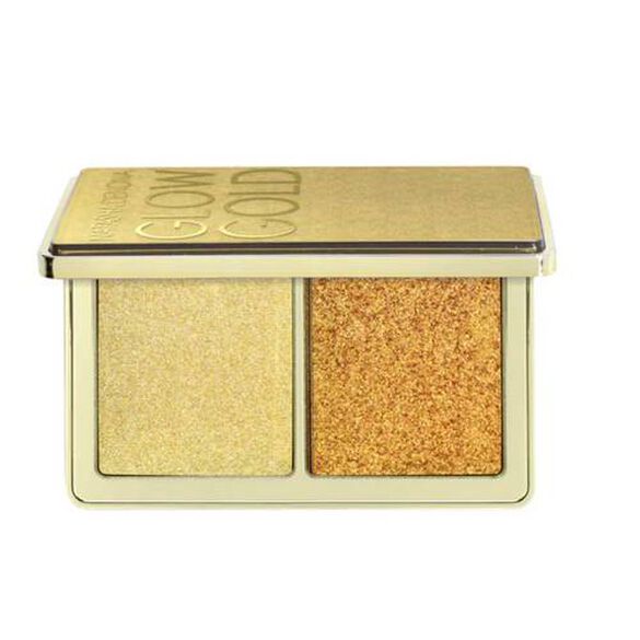 Glow Gold Palette Duo Highlighter, NATASHA DENONA