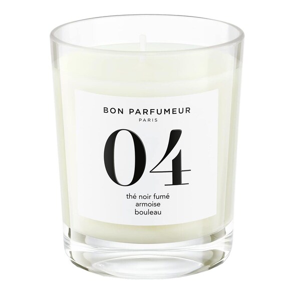 Candle 04 - Black tea, Mugwort, Birch - Kerze, BON PARFUMEUR