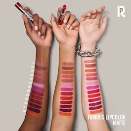 Famous Lipcolor - Matter Feuchtigkeitsspendender Lippenstift