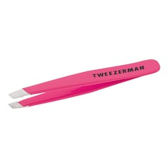 Mini Schräge Pinzette - Neon Pink, TWEEZERMAN