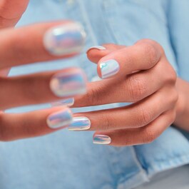 Set mit wiederverwendbaren künstlichen Nägeln - Gel-Effekt, Profi-Ergebnis