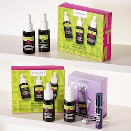 Retinol Eye Set - Straffendes Augenserum + Metall-Augenroller