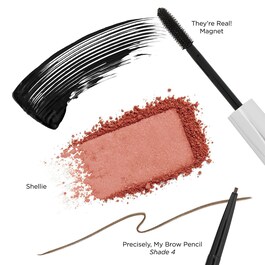 Gorgeous Holiday Set - Mascara, Rouge, Augenbrauenstift & Setting Spray