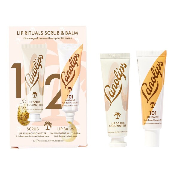 Lip Rituals Scrub & Balm Coconutter - Lippenpflege, LANOLIPS