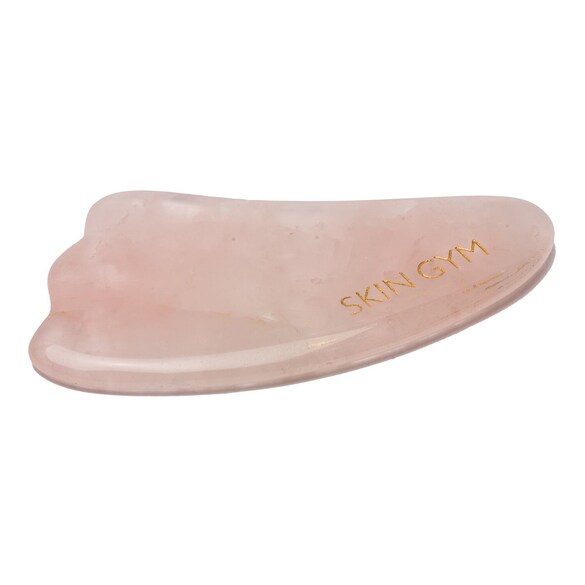 Gua Sha Rosenquartz Gesichtsmassagetool, SKIN GYM