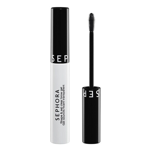 Shape & set clear brow gel - Transparentes fixierendes Augenbrauen-Gel, SEPHORA COLLECTION