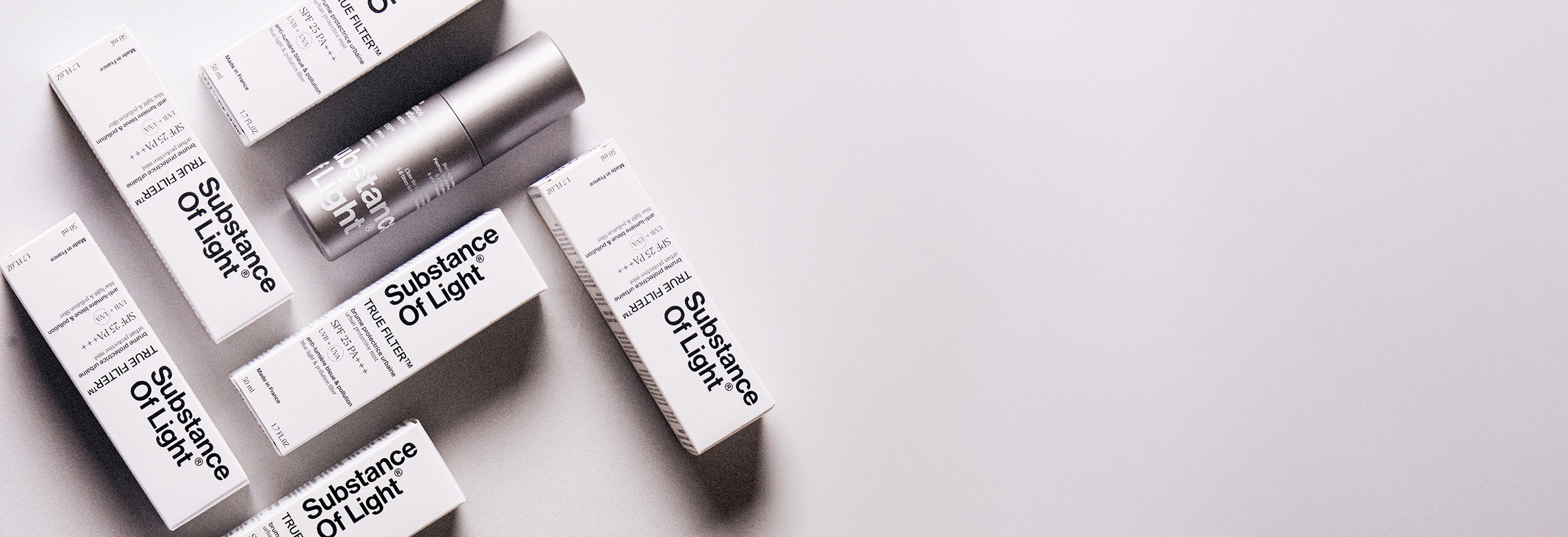 Hautpflegekollektion von Substance Of Light