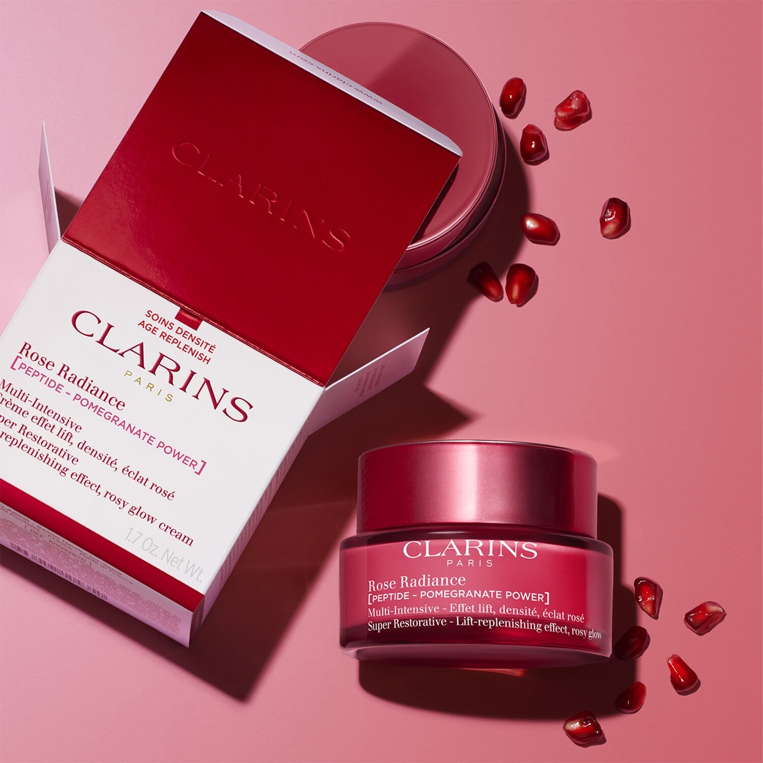 Rose Radiance [PEPTIDE - POMEGRANATE POWER] von CLARINS ≡ SEPHORA