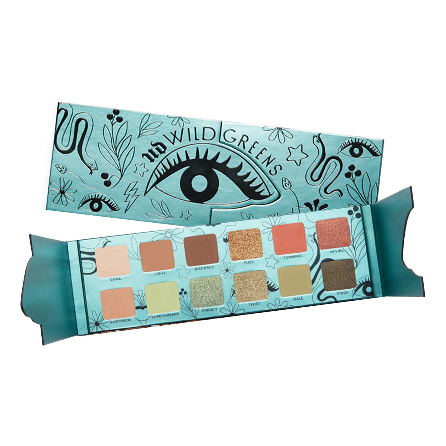 Wild Greens Eyeshadow Palette von URBAN DECAY ≡ SEPHORA