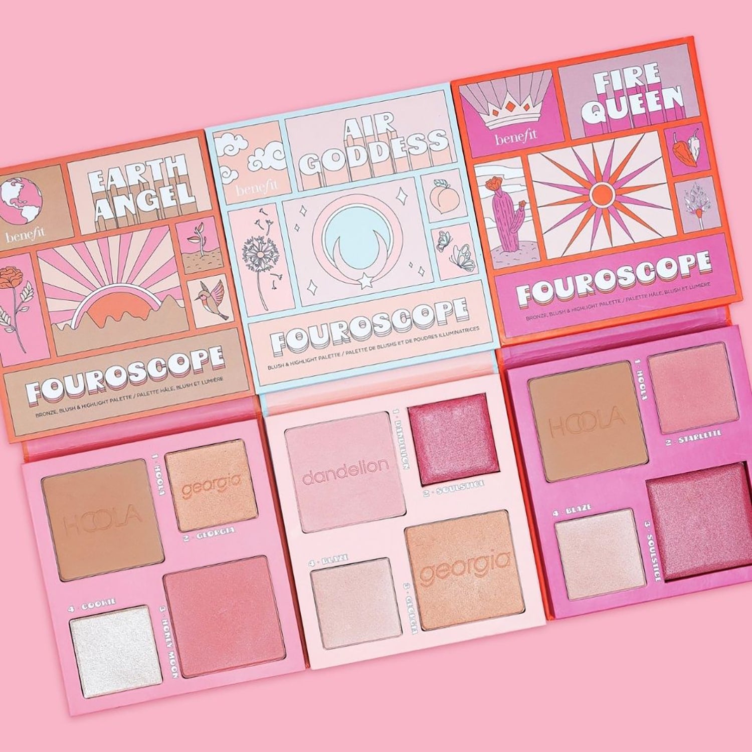 Fouroscope Bronzer Blush and Highlighter Palette von BENEFIT