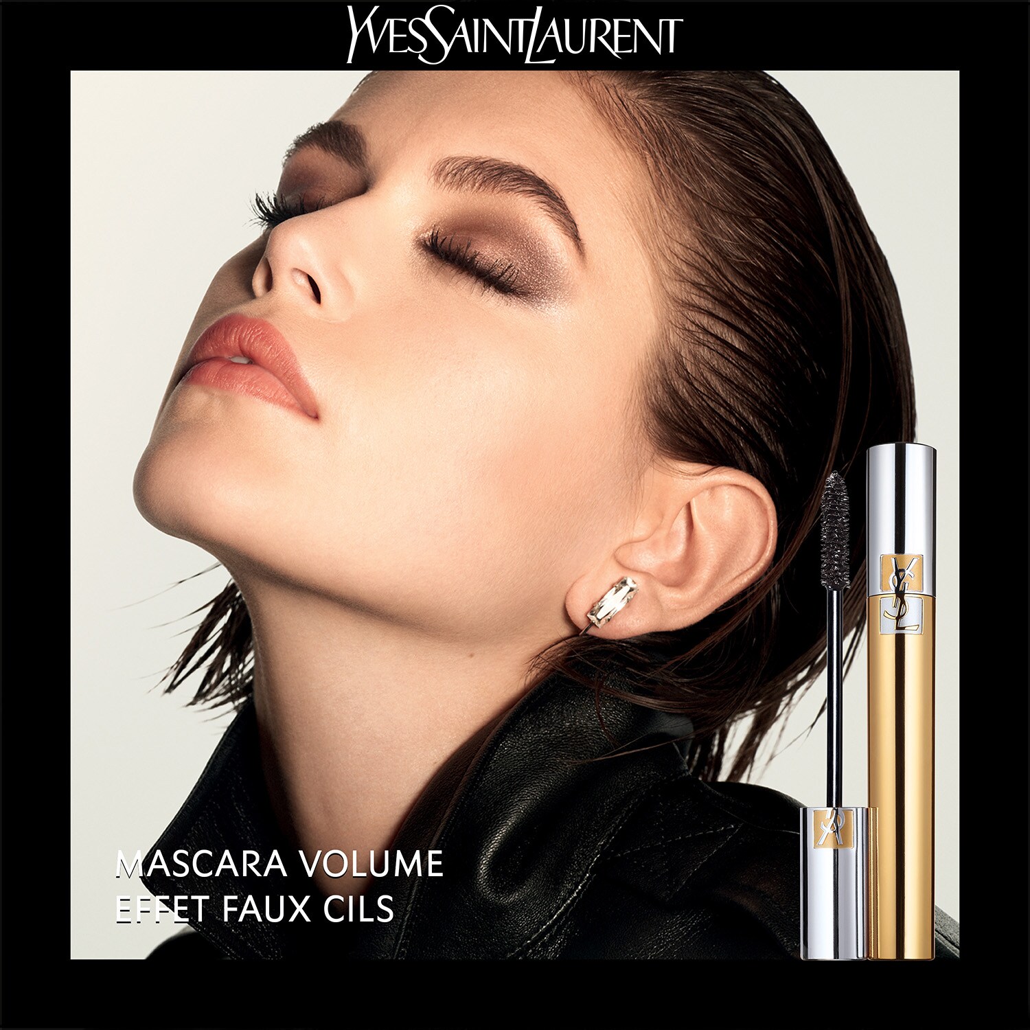 Maybelline New York Volumen Express Mascara – Falsche-Wimpern-Effekt, Drama Black, 10,6 Ml