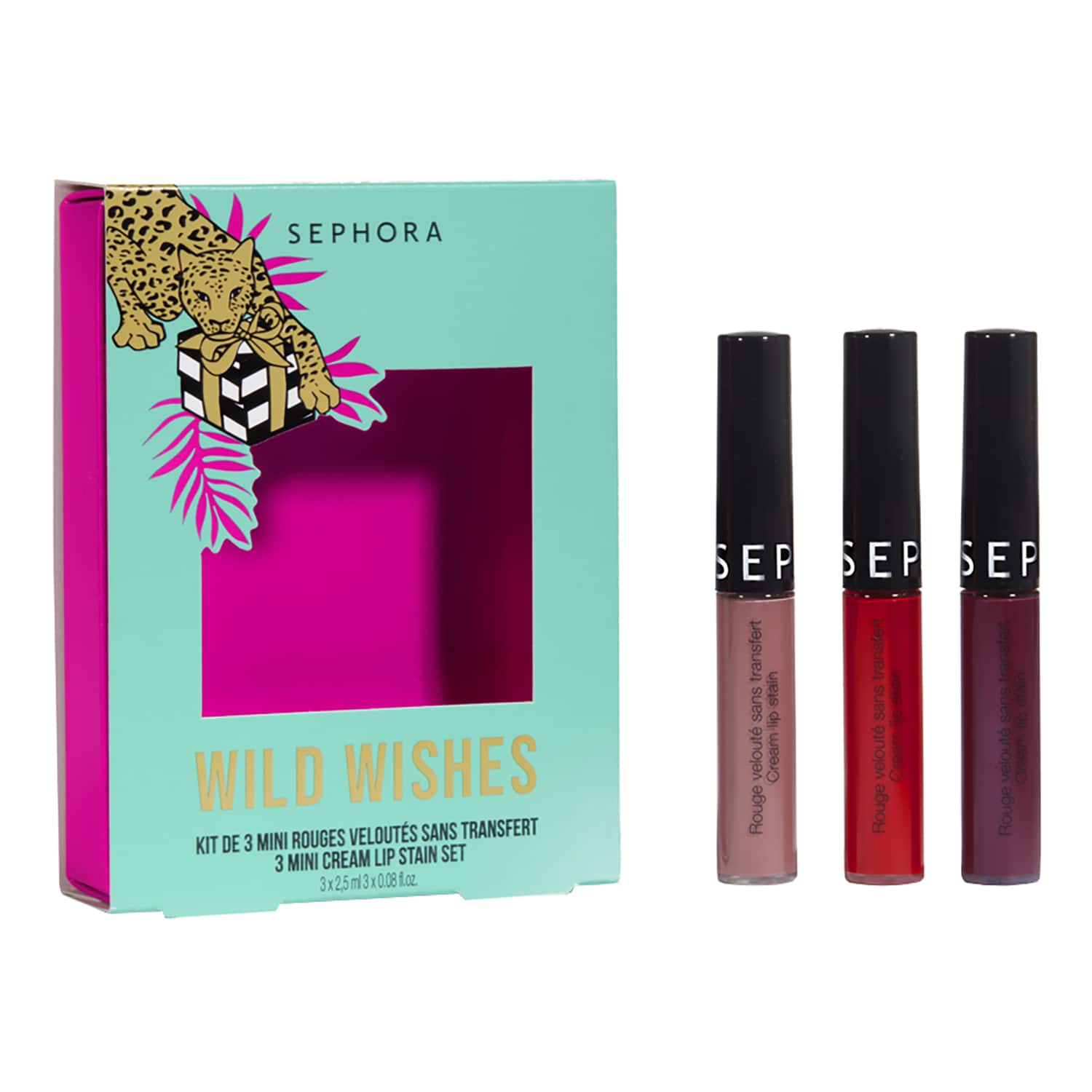 Mini Cream Lip Stain Wild Wishes Set 3 Kussechte Mini Lippenstifte Von Sephora Collection Sephora Lips lipsticks gloss lip liner lip balm plumpers lip palette. sephora collection