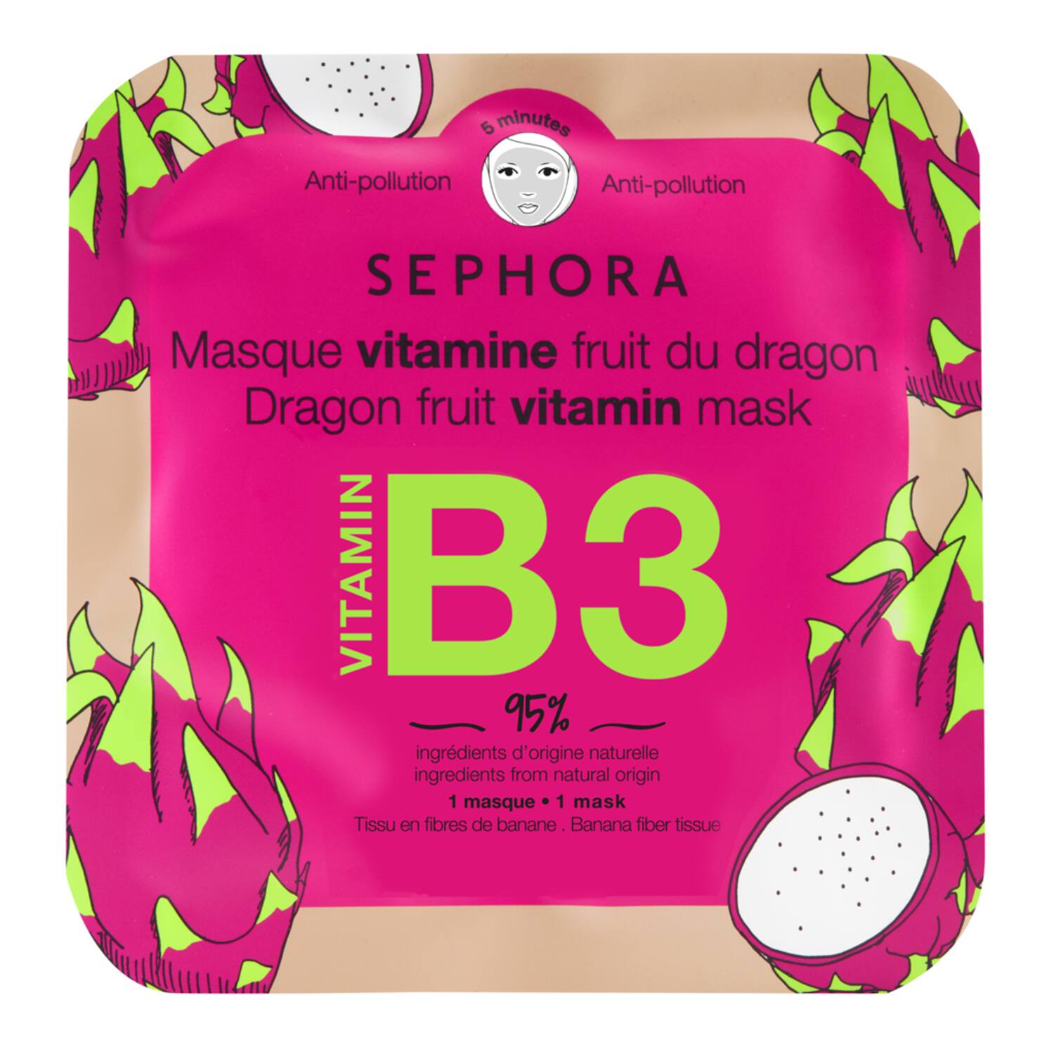 sephora.de | Vitamin Gesichtsmaske Aus Stoff