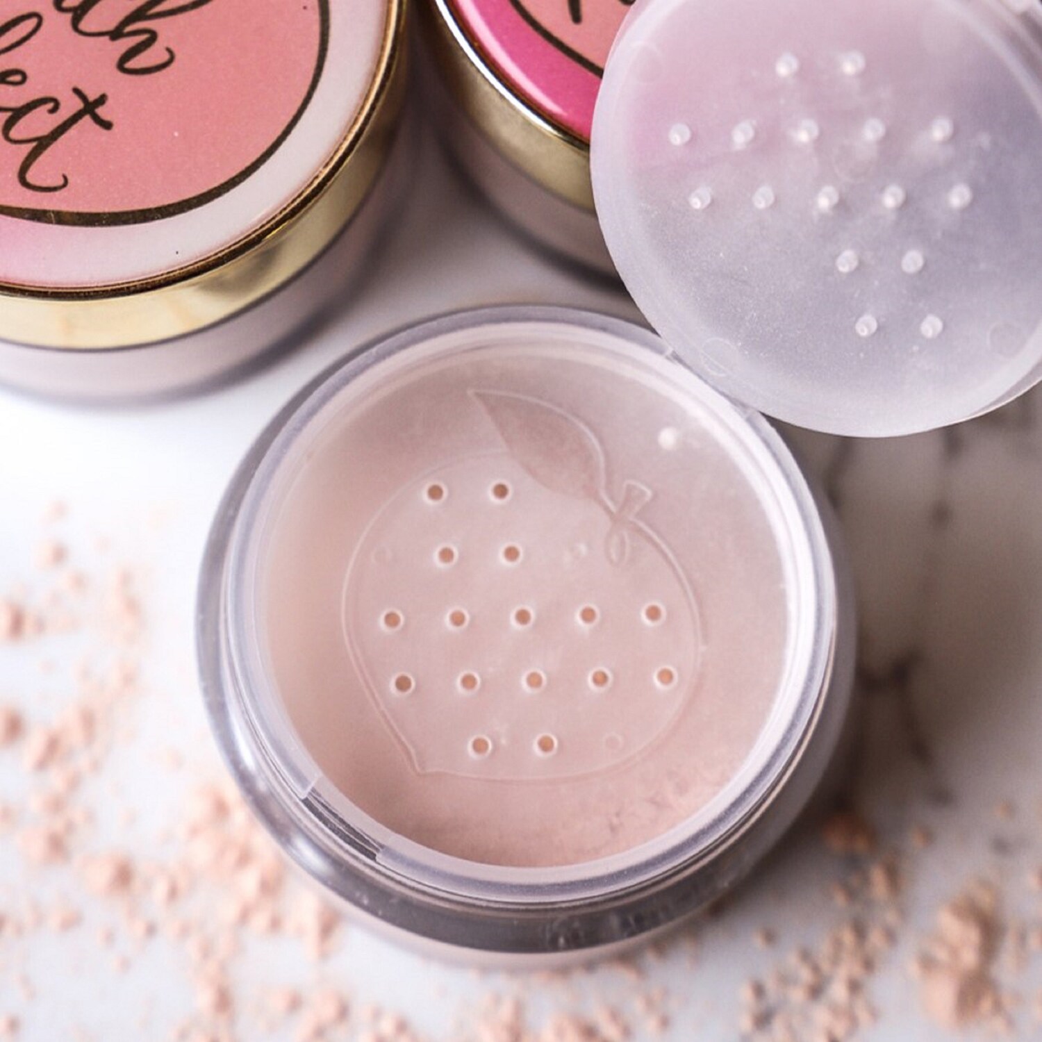 Peach perfect setting powder travel size clearance