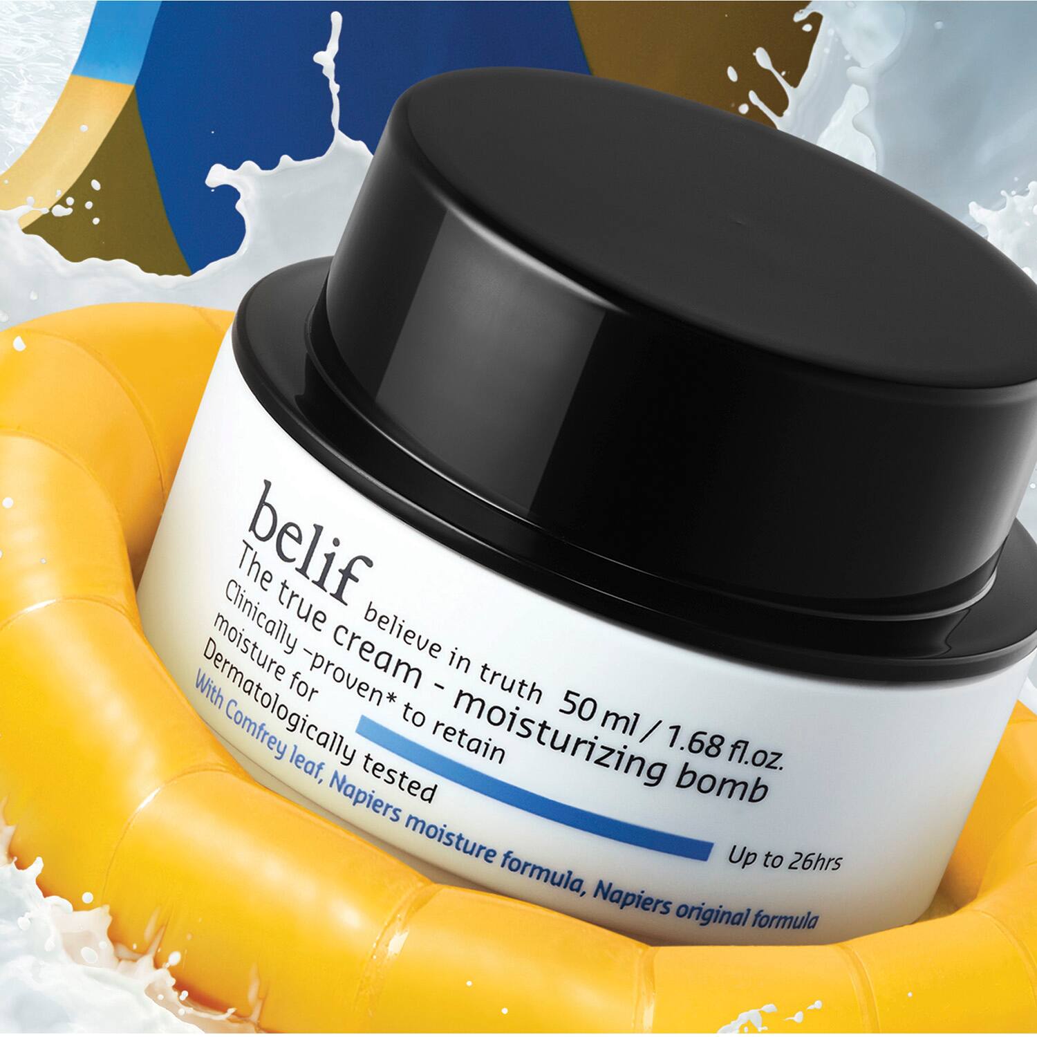 The True Cream Moisturizing Bomb Feuchtigkeitsspendende Gesichtscreme von BELIF ≡ SEPHORA