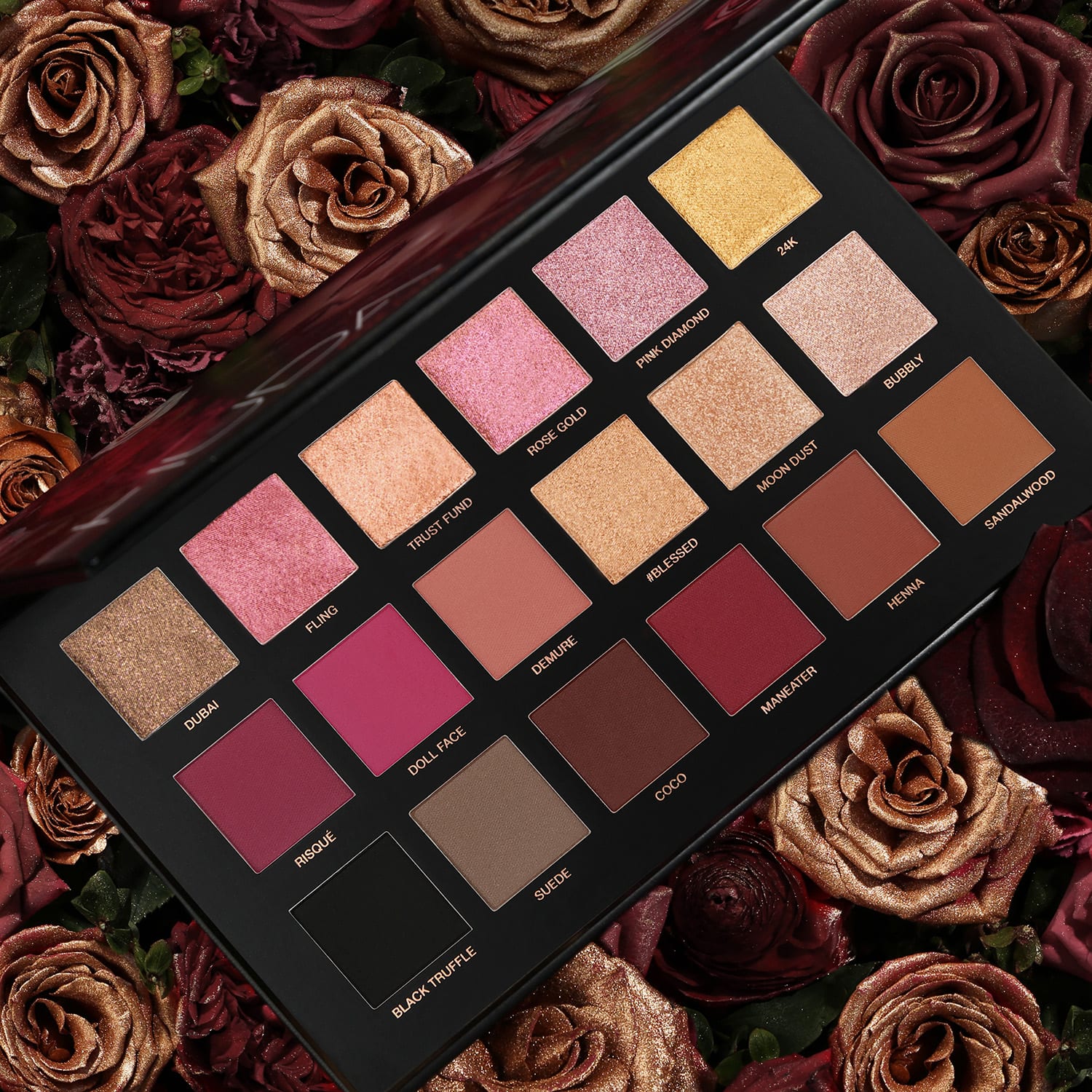 Rose Gold Remastered Lidschatten Palette von HUDA BEAUTY ≡ SEPHORA